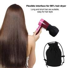 Hair Dryer Diffuser, Professional Cloth Hair Dryer Diffuser Fits Most Every Size Blow, Foldable Canvass Hair Blower Diffuser Cover For Curly & Wavy Hair Travel Blower Accessories - 1 - View 5