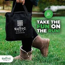 Tic Tac Toe Game Outdoor (All Weather)| 3ft X 3ft| Quick Setup, No Assembly| Large Lawn & Backyard Fun| Portable Bean Bag Toss Game Adults And Family - 1 - View 5