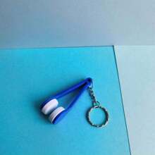 1/5PCS Multifunctional Portable Ultra-Fine Fiber Cloth Glasses Eraser, Can Be Hung On The Keychain With Glasses Cleaning Brush, Used To Remove Dust And Mist On Glasses, Keeping Your Glasses Clean