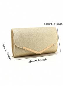 Clutch Purse Evening Bag For Women, Glitter Evening Envelope Handbag With Detachable Chain Elegant,Exquisite Patent Square Evening Bag For Party Dinner Bag,Clutch Bag For Party Girl,Woman,For Female, Perfect For Party,Wedding,Prom,Dinner/Banquet,Best Gift For Women's Clip Glitter Dinner Wallet For Carnaval Wedding Handbag For Party And Prom
