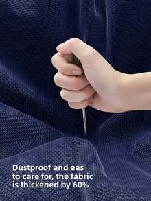 1pc Large Capacity Thick Bedding Storage Bag, Moisture-Proof Clothes Organizer Box For Seasonal Change & Moving