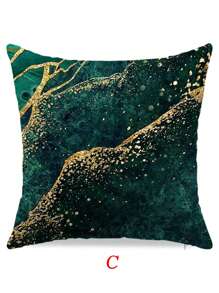 4pcs Couch Throw Pillow Covers Emerald And Green Decorative Pillow Covers Farmhouse Square Soft Pillow Covers For Home Decor Living Room Couch Sofa Bedroom Car Pillowcases