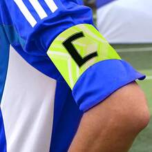 1 pieza-Brazalete de capitán de fútbol, brazalete de capitán de fútbol C, marca de reconciliación, brazalete de entrenamiento de partido de fútbol, brazalete que ayuda a ubicar con precisión la posición del capitán en los deportes de equipo y facilita las actividades! - Multicolor - Ver 10