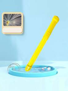 1 Pc Portable Pull-Out Water Gun, Outdoor Water Fight Toy, Hand-Held Pull-Out Water Firework Gun For Beach, Outdoor, Summer Gift For Friends - Multicolor - View 16