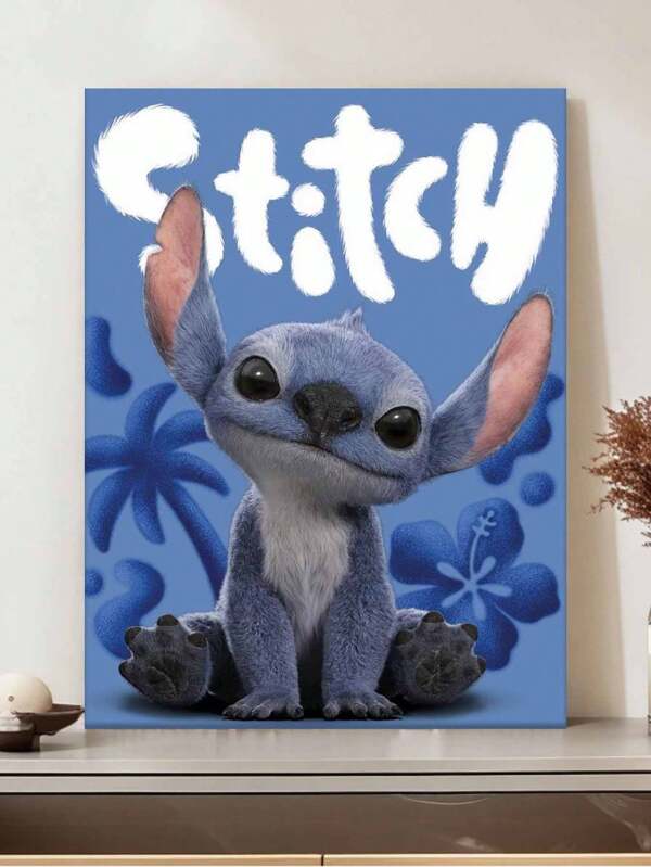 Disney 5D Stitch  Diamond Painting Kit, DIY Animal Patterns, Embroidery Handmade Art, Suitable For Adults, Home Wall Decoration And Holiday Gifts
