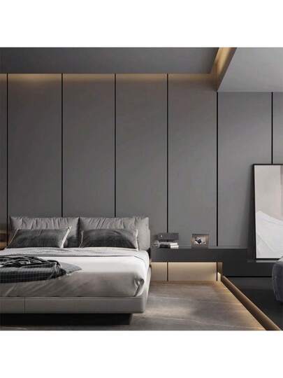 Roll Solid Room Vinyl WallPaper, Living Walls Contact Paper, Wallpaper Peel Stick, Countertops Furniture Stickers, Kitchen Bedroom Cabinets Removable Waterproof view 7