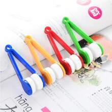 1pc Portable Multifunctional Glasses Sunglasses Wipe Cleaning Brush Cleaner Tool