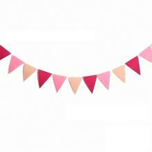 1pc Rainbow Pennant Banner Flags Garland Multicolor Bunting String Triangle Flags Bulk Rainbow Bunting For Carnival Birthday Party Festival Decorations
