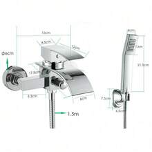 YUNRUX Bathtub & Shower Trim Systems - Silver - View 2