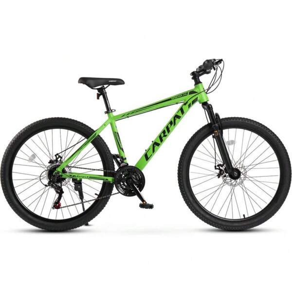 MTB Hardtail 26 Zoll Aluminium Rahmen mit Federgabel & 21-Gang Schaltung – Integrierte Kabelführung, 85% vormontiert für Damen/Herren (Outdoor, Trail)