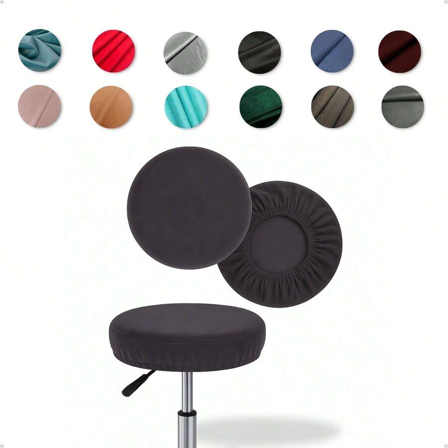 Kitchen Chair Covers - Bạc - Xem 1