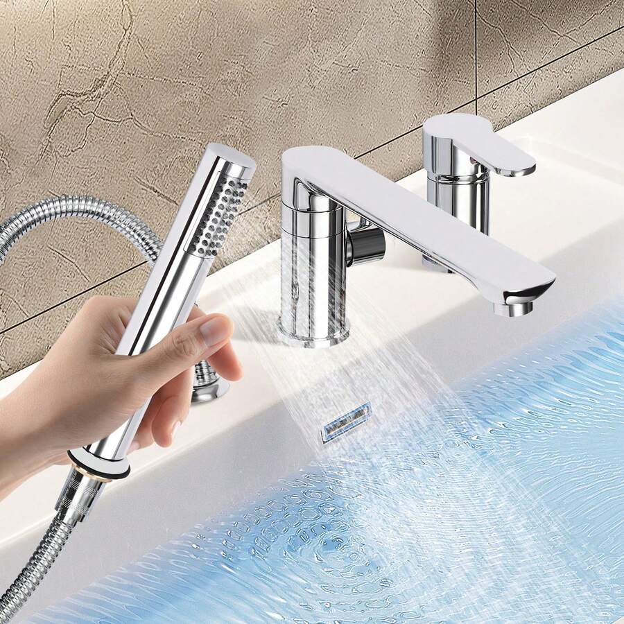 YUNRUX Bathtub & Shower Trim Systems - Silver - View 1