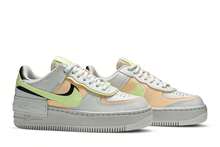 Nike Air Force 1 Shadow para Mujer 'Blanco Tinta Carmesí' (Tallas para Mujer) Blanco Cumbre/Negro/Voltio Tenue/Tinta Carmesí CI0919-107 Nuevo Otoño