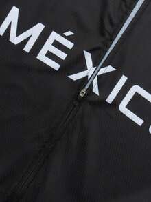 2025 男士骑行服 自行车竞赛上衣 短袖骑行服 衬衫 夏季自行车骑行服 - 黑色 - 查看 3