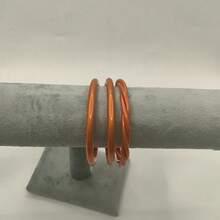 3pcs/Set Conjunto de Pulseras de Gelatina de Moda Pulsera Trenzada para Mujeres, Pulsera de Textura Metálica Mejorada - Multicolor - Ver 14