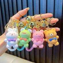 Cute Animal Keychain Pendant, Mobile Phone Pendant, Home Decoration Pendant, Backpack Decoration Accessory, Colorful Doll Pendant, Car Key Pendant, Holiday Gift, Car Decoration Pendant - Multicolor - View 3