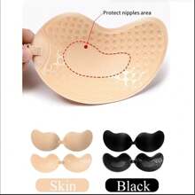 2pairs Magic Push Up Bra Cleavage Strapless NuBra Bralette Strapless Bras Silicon Underwear Set