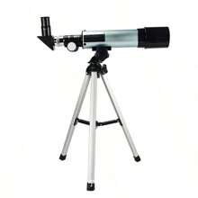 Einsteiger-Astronomieteleskop für Erwachsene, professionelles 90X Astronomie-Landschaftsteleskop mit Stativ, 2 Vergrößerungsokular, 1,5X Barlow-Linse