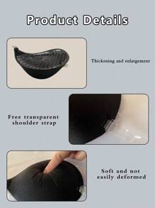 1pc Thick Invisible Adhesive Bra/Breast Lift Tapes, Suitable For Dresses, Enhances Cleavage, Lifts And Shapes Petite/Small Bust