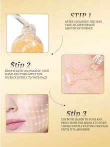 Tinh chất vàng 24K 30ml, vàng nguyên chất chống lão hóa và giảm nếp nhăn, chứa Niacinamide, giúp tinh chỉnh và làm mịn hàng rào bảo vệ da, nuôi dưỡng sâu làn da mặt. - Vàng - Xem 12