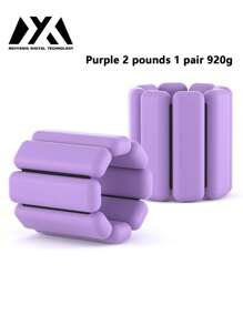 MEIYIXING Bandas ajustables con peso para pierna o muñeca, aptas para yoga, danza, gimnasio y correr. Banda de resistencia para entrenamiento. Accesorio de gimnasio de material de silicona rosado amigable con la piel, para deporte, gimnasio, ejercicio en casa, pesas de gimnasio, pesas, pesas para mujeres