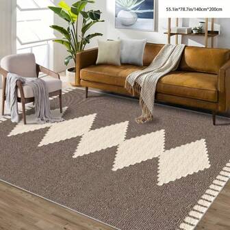 One Large Size Natural Style Diamond Floral Pattern Carpet, Multiple Sizes Available, Crystal Pile Material, Bright Colors, This Luxury Carpet Is Of High Quality, Machine Washable, Upgraded Thick Dense Material Prevents Fading, Soft And Comfortable, Pet Friendly Carpet, Suitable For Large Area Covering Living Room, Terrace, Garden, Bedroom, Corridor, Balcony, Bedroom Landscaping, It's A Very Desirable Home Decor For All Seasons! Back To School