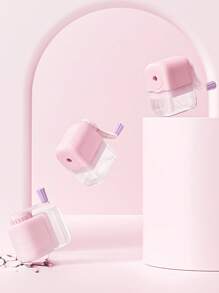 Hand-Crank Pencil Sharpener With High-Powered Spiral Steel Blades, Ergonomic Hand-Cranked Pencil Sharpener For School, Home, And Artists, With 1 Free Sticker (Randomly Sent), School Supplies, Back To School