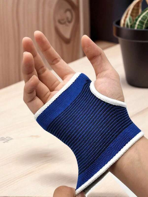 1 Paar atmungsaktive Kompressionshandgelenk-Stützbandage, hergestellt aus Polyester-Sportbandage, verwendbar als Sprunggelenk-Bandage, geeignet für Fitness, Gartenarbeit, Handschutz, ohne Batterie oder Stromversorgung erforderlich