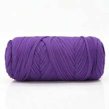 1 件 200 克特大布条弹性柔软纱线，适用于手工钩编、包包、帽子、鞋子、靠垫、玩偶 - 彩色 - 查看 10