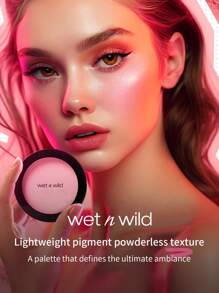 Wet n Wild Blush Wet N Wild Color Icon - Revive Glow Opaco con leggero brillantino, sfumature multiple per professionisti e studenti, pratico da portare con sé - California Sunshine - 6g