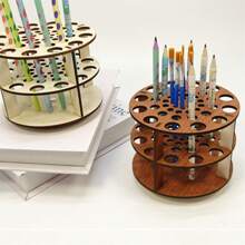 1 pièce Support de stylo et organiseur de bureau - Rack de rangement multifonctionnel pour crayons, stylos à bille et stylos plume
