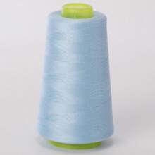 1 pièce Fil à coudre, 402 grande bobine de fil à coudre pour machine à coudre, plusieurs couleurs au choix; 3000 yards/bobine, fil à coudre domestique; convient à diverses situations (emballage aléatoire, couleurs aléatoires des tubes enroulés)