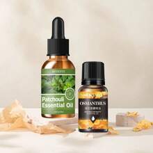 1 Stück reine natürliche ätherische Öle, geeignet für Schlafzimmer, Bad und verschiedene Umgebungen, duftende ätherische Öle für Diffuser, Aromatherapie-Kerzen, Aromatherapie-Ofen, Diffusierstein, Luftbefeuchter, Auto-Aromatherapie, Haushaltsaromatherapie