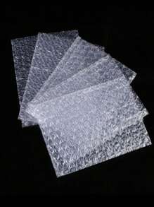20pcs/Pack Cushioning Anti-Shock Anti-Drop Transparent Courier Express Packing Bubble Bags School Supplies,Back To School