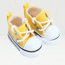 1 pezzo Scarpe tela mini: 17cm Scarpe mini, tessuto leggero e facile da indossare, versatile per ogni occasione, adatto per cosplay e come accessorio di costumi in miniatura (solo scarpe)