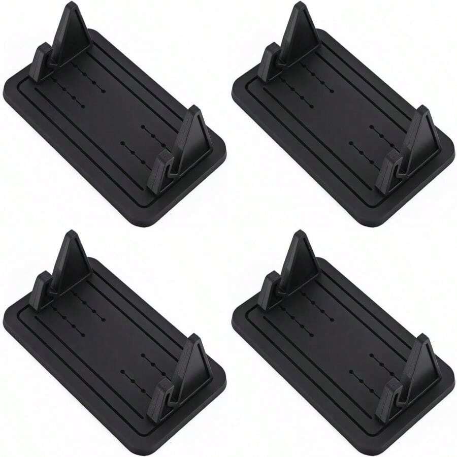 Giá đỡ điện thoại di động bằng silicon trên ô tô, giá đỡ GPS chống trượt trên táp lô, giá đỡ điện thoại di động đa năng, bảng điều khiển, thiết bị điện thoại thông minh có thể điều chỉnh, thảm rảnh tay, phụ kiện văn phòng tại nhà có thể tái sử dụng, tương thích với iPhone, điện thoại Android, quà tặng sinh nhật, gia đình, bạn bè, phụ kiện ô tô, giá đỡ điện thoại trên ô tô - trắng - Xem 1