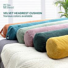 圆柱形抱枕，多功能珊瑚绒抱枕，圆形抱枕，适合睡眠、腿部、背部和瑜伽支撑，是脊椎和颈部的理想支撑，可机洗，适合床和沙发装饰，有6种鲜艳颜色和3种尺寸可供选择。 - 黃色 - 查看 11