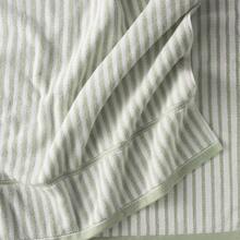 Stripe Bath Towel, 56" X 30", Sage Green By - sagegreen - View 2