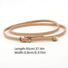 女士休闲腰带，适合搭配裤子 - 彩色 - 查看 76