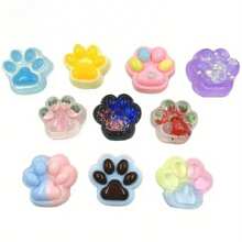 1/2/4/5 piezas Caja ciega Juguete apretable con forma de pata de gato, de repuesta lenta, juguete sensorial lindo, juguete de novedad, juguete de simulación de blobfish kawaii, juguete comprimible para autismo, alivio de estrés de silicona, regalo sorpresa de Navidad/Halloween/cumpleaños, suministros para fiesta festiva, artículo esencial de oficina