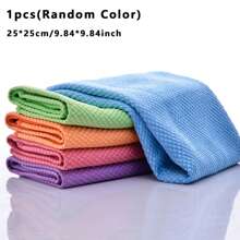 10pcs Highly Absorbent Super Soft Microfiber Cleaning Cloths - Lint-Free, Strong Water Absorption, Non-Oil Stain, Suitable For Washing Dishes, Furniture, Outdoor Cleaning, Reusable & Washable, Slouchy Wiping Cloth
