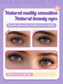 4pairs Cat Eye False Eyelashes