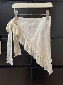 1 pièce Bandana en dentelle blanche Ceinture pour femmes Printemps Été Rétro français Foulard triangulaire de haute qualité Serre-tête Bandeau noué Accessoires capillaires mode Bandeaux classiques Automne Hiver Pour tenues de vacances Femme - Multicolore - Voir 11