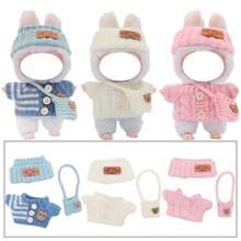 1pc Clothing Outfit (Without Doll) Suitable For 17cm Doll Clothes/Dress Accessories,Labubu Clothes Doll,Doll,Doll Clothes