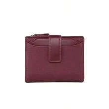 Fashionable Women's Folding Short Wallet High Quality PU Leather Zipper Coins Purses Solid Color Versatile Pouch Bag Card Holder For Women Wallet Mini Wallet Purse Wallet Coin Wallet Wallet