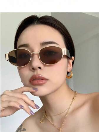 Retro Oval Fashion Glasses For Women 2024 New Premium Glasses