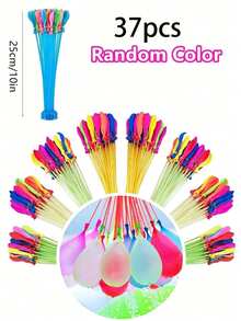 111 piezas Bomba de globo de agua para juego de agua de verano, fiesta de agua - Multicolor - Ver 9