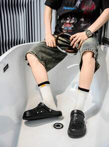 2025 New Perforated Anti-Slip, Odor-Resistant EVA Casual Slippers, High-Quality Couple Sandals For Men