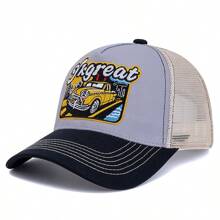 JZML 1pc Unisex Embroidered Car Truck Driver Cap