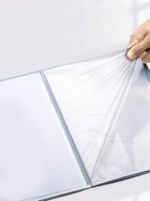 Pasta de Arquivo Multiláxminas Transparente no Tamanho A4, Organizador de Provas de Alunos, Suporte de Arquivo de Documentos Contratuais de Escritório, De Volta às Aulas, Materiais Escolares